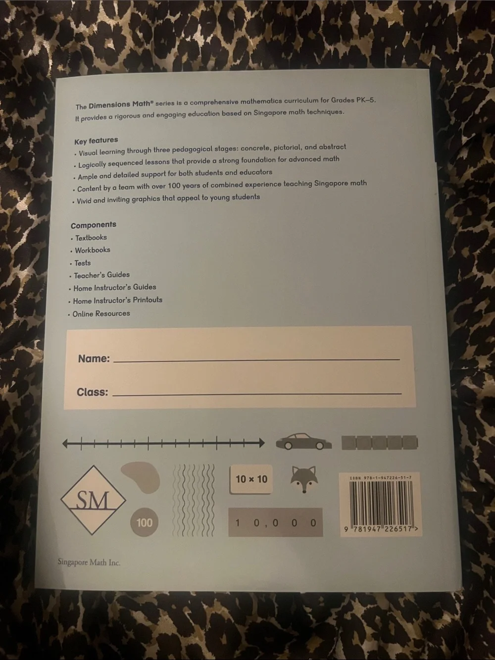 Singapore Math Dimensions Math Tests 3A Book NEW